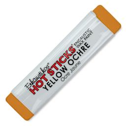 Enkaustikos Hot Sticks Encaustic Paints - Yellow Ochre, 13 ml stick