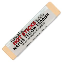 Enkaustikos Hot Sticks Encaustic Paints - Naples Yellow Reddish, 13 ml stick