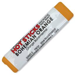 Enkaustikos Hot Sticks Encaustic Paints - Bohemian Orange, 13 ml stick
