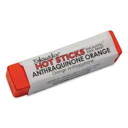 Enkaustikos Hot Sticks Encaustic Paints - Anthraquinone Orange, 13 ml stick