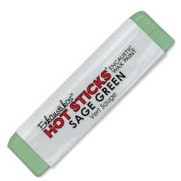 Enkaustikos Hot Sticks Encaustic Paints - Sage Green, 13 ml stick