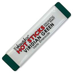 Enkaustikos Hot Sticks Encaustic Paints - Viridian, 13 ml stick