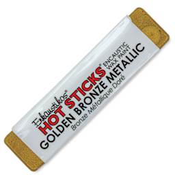 Enkaustikos Hot sticks Encaustic Paint - Golden Bronze Metallic, 13 ml stick