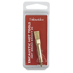 Enkaustikos Hot Brush Attachment - Bright, Size 2 front of package