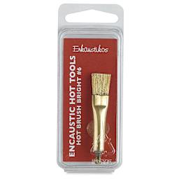 Enkaustikos Hot Brush Attachment - Bright, Size 6 front of package