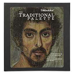 Enkaustikos Wax Snaps Encaustic Paints - Set of 9, Traditional Palette, 13 ml front of package