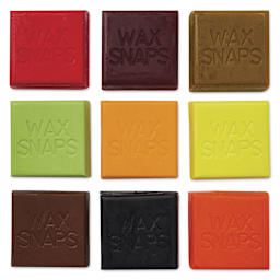 Enkaustikos Wax Snaps Encaustic Paints - Set of 9, Lora Murphy Extended, 13 ml