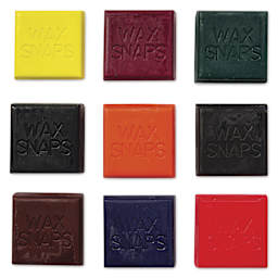 Enkaustikos Wax Snaps Encaustic Paints - Set of 9, Modern Palette, 13 ml