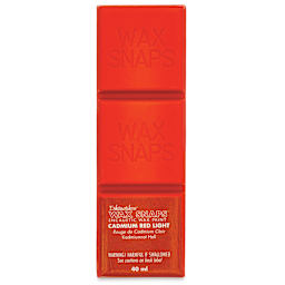 Enkaustikos Wax Snaps Encaustic Paints - Cadmium Red Light, 40 ml cake front of package