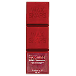 Enkaustikos Wax Snaps Encaustic Paints - Quinacridone Red, 40 ml cake front of package