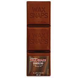 Enkaustikos Wax Snaps Encaustic Paints - Pompeii Red, 40 ml cake front of package