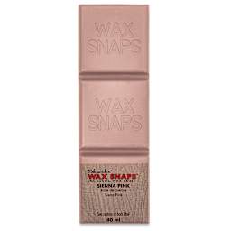 Enkaustikos Wax Snaps Encaustic Paints - Sienna Pink, 40 ml cake front of package
