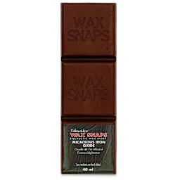 Enkaustikos Wax Snaps Encaustic Paints - Micaceous Iron Oxide, 40 ml cake front of package