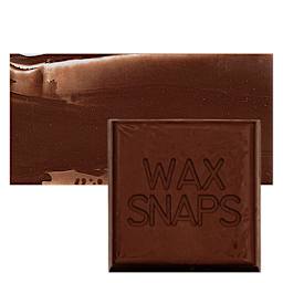 Enkaustikos Wax Snaps Encaustic Paint - Micaceous Iron Oxide, 40 ml snaps and swatch