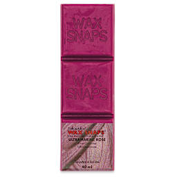 Enkaustikos Wax Snaps Encaustic Paints - Ultramarine Red, 40 ml cake front of package