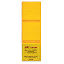 Enkaustikos Wax Snaps Encaustic Paints - Cadmium Yellow Medium, 40 ml cake front of package