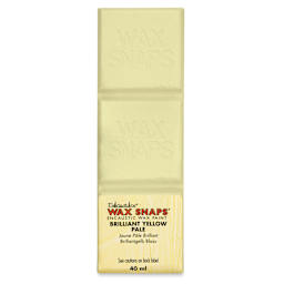 Enkaustikos Wax Snaps Encaustic Paints - Brilliant Yellow Pale, 40 ml cake front of package
