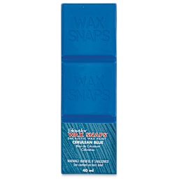Enkaustikos Wax Snaps Encaustic Paints - Cerulean Blue, 40 ml cake front of package