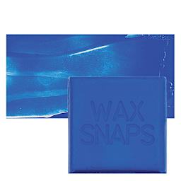 Enkaustikos Wax Snaps Encaustic Paint - French Ultramarine Light, 40 ml snaps and swatch