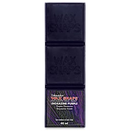 Enkaustikos Wax Snaps Encaustic Paints - Dioazine Purple, 40 ml cake front of package