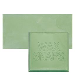 Enkaustikos Wax Snaps Encaustic Paint - Sage Green, 40 ml snaps and swatch