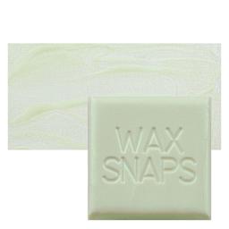 Enkaustikos Wax Snaps Encaustic Paint - Interference Green, 40 ml snaps and swatch