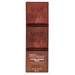 Enkaustikos Wax Snaps Encaustic Paints - Antique Copper Pearl, 40 ml cake front of package