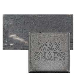 Enkaustikos Wax Snaps Encaustic Paint - Antique Silver Pearl, 40 ml snaps and swatch