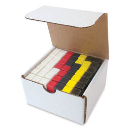 Enkaustikos EnkaustiKolors Paint Set - Set of 49 pc Classpack in Primary Colors shown in open package