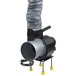 Vent-A-Fume Encaustic Fume Extractor - Right angled view of Extractor