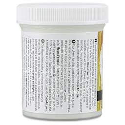 DecoArt Wax Effects Acrylic Paint - Translucent White, 4 oz Jar (Back)