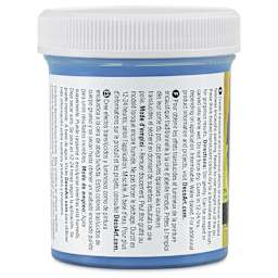 DecoArt Wax Effects Acrylic Paint - Ultramarine Blue, 4 oz Jar (Back)