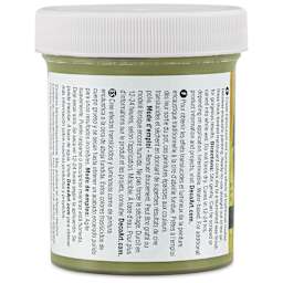 DecoArt Wax Effects Acrylic Paint - Sap Green, 4 oz Jar (Back)