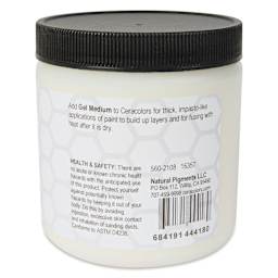 Ceracolors Waterborne Wax Paint Gel Medium - 236 ml back