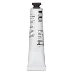 Ceracolors Waterborne Wax Paint - Titanium White, 50 ml - back