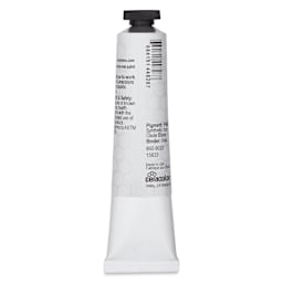 Ceracolors Waterborne Wax Paint - Mars Black, 50 ml - back