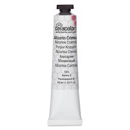 Ceracolors Water-Soluble Encaustic Paint - Alizarin Crimson, 50 ml - front