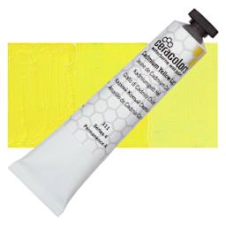 Ceracolors Waterborne Wax Paint - Cadmium Yellow Light - Tube and Swatch