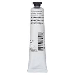 Ceracolors Waterborne Wax Paint - Chromium Rutile Yellow, 50 ml - back