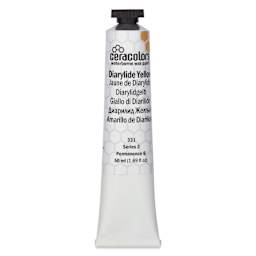 Ceracolors Waterborne Wax Paint - Diarylide Yellow, 50 ml - front