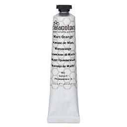 Ceracolors Waterborne Wax Paint - Mars Orange, 50 ml - front