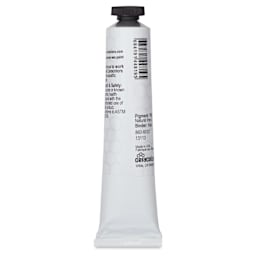 Ceracolors Water-Soluble Encaustic Paint - Raw Sienna, 50 ml - back