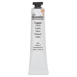 Ceracolors Waterborne Wax Paint - Copper, 50 ml - front