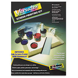 Jacquard Versatex Screen Printing Kit (front of box)