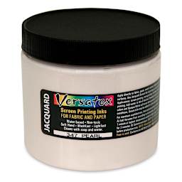 Jacquard Versatex Screen Printing Ink - Pearl, 16 oz jar
