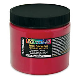 Jacquard Versatex Screen Printing Ink - Magenta, 16 oz jar