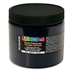 Jacquard Versatex Screen Printing Ink - Navy Blue, 16 oz jar