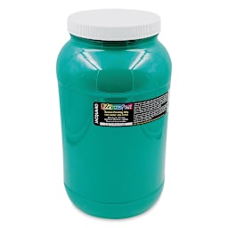 Jacquard Versatex Screen Printing Ink - Turquoise, 128 oz jar