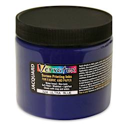 Jacquard Versatex Screen Printing Ink - Ultra Blue, 16 oz jar
