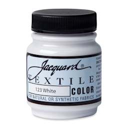 Jacquard Textile Color - White, 2.25 oz jar